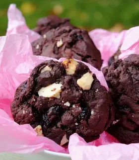 Cherry White Chip Brownies