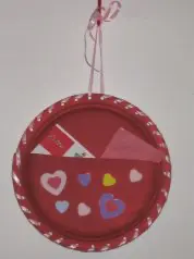 valentine card holder