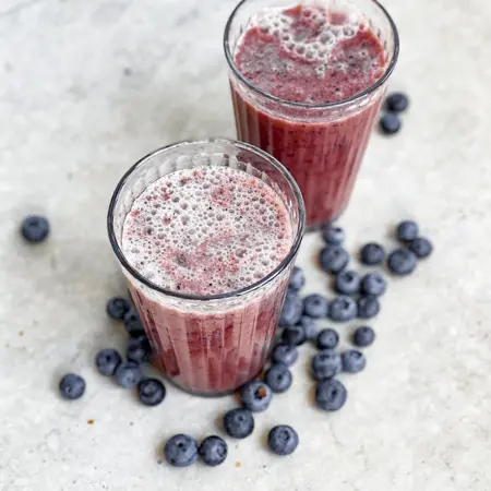 blueberry maple smoothie