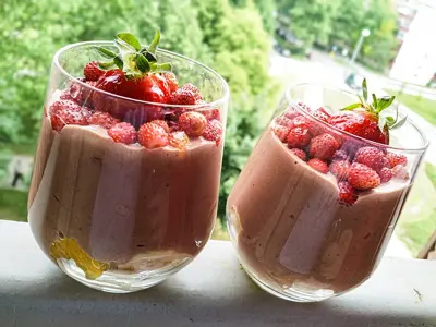 chocolate berry smoothie