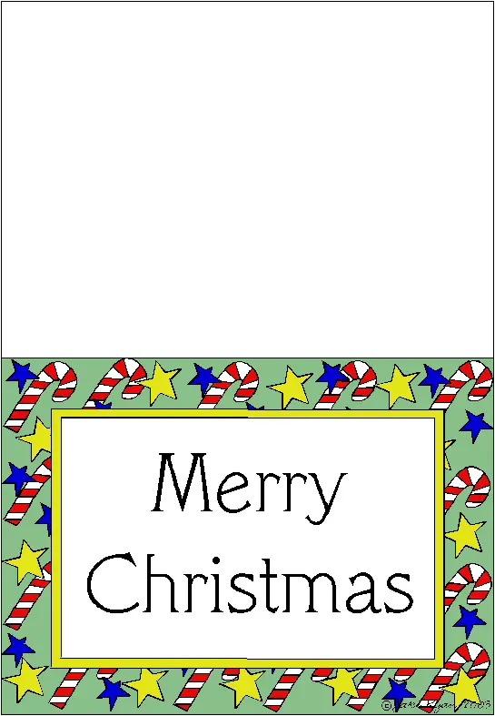 Free Printable Christmas Card with 