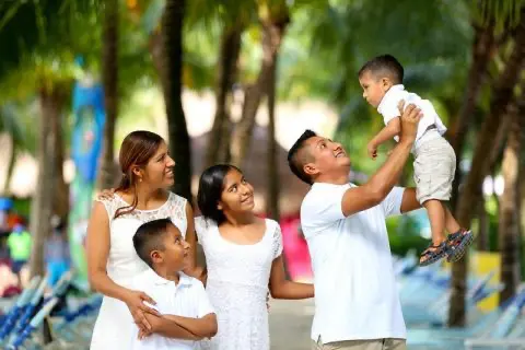 Hispanic family