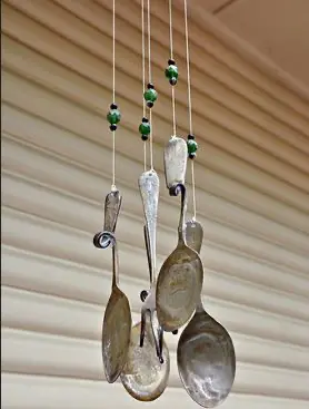 fork and spoon windchimes