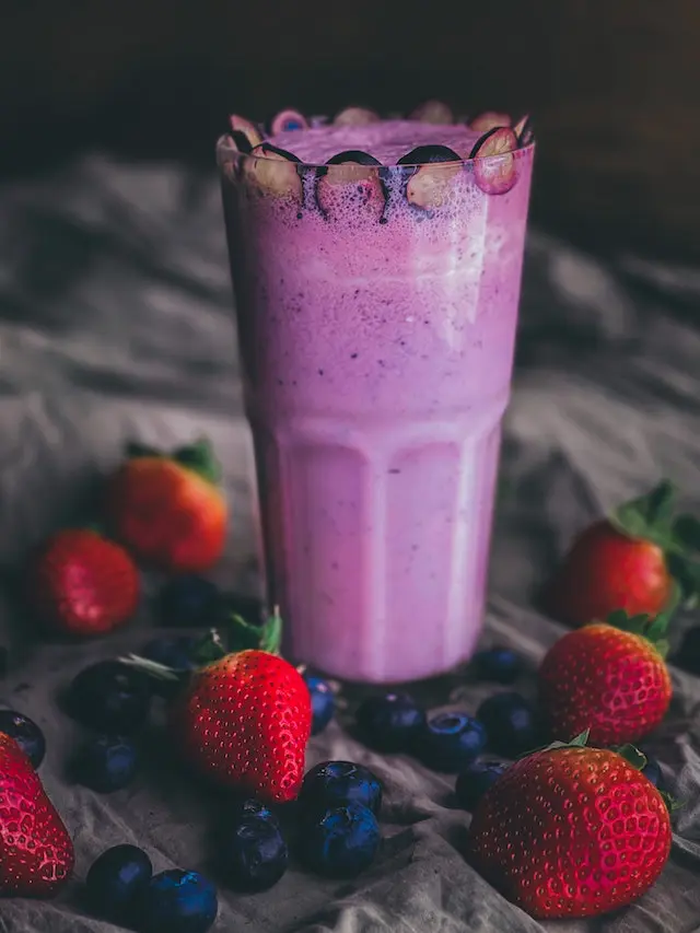 grape cherry smoothie