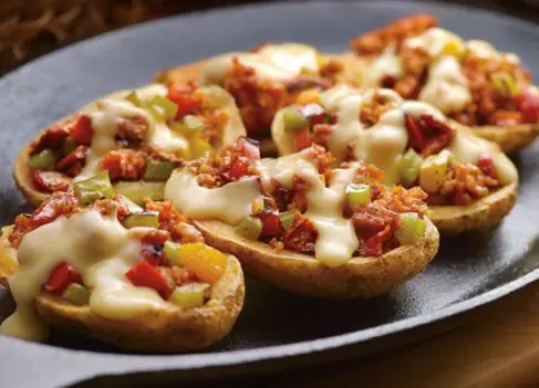 herbed potato skins