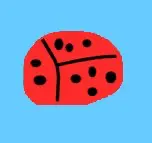 kids craft ladybug painted rock paper weight