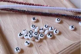 letter beads