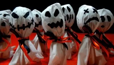 lollipop ghosts halloween decoration