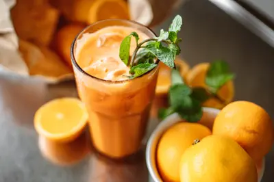 orange pineapple smoothie