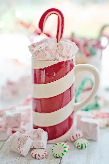 peppermint smoothie