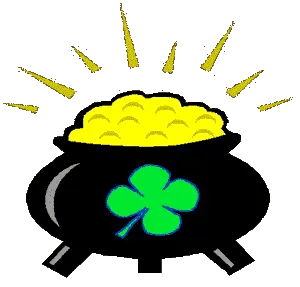 St Patricks Day Pot of gold craft 