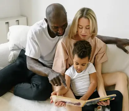 family reading