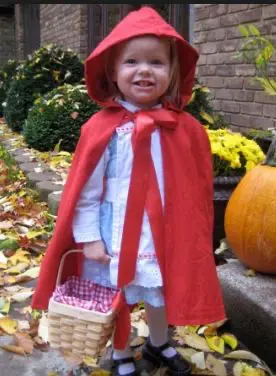 little red riding hood Halloween costume