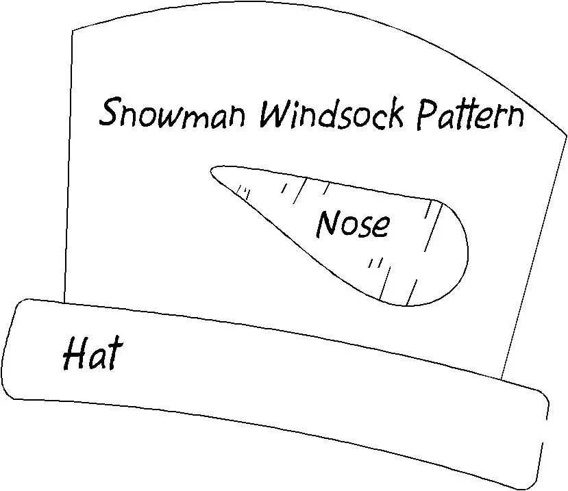 snowman windsock craft