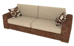 brown print throw pillows on beige and
brown sofa