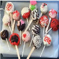 valenitine cookie pop